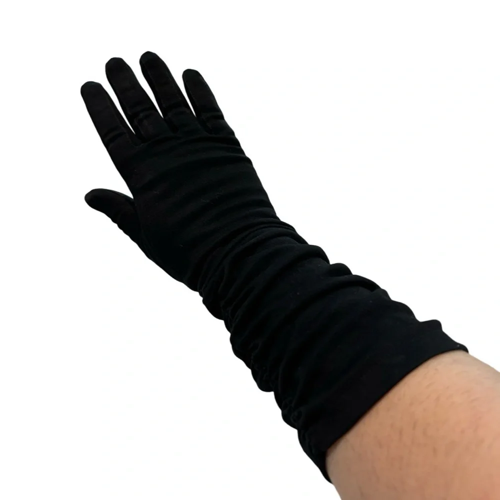 Elvette Royal black gathered